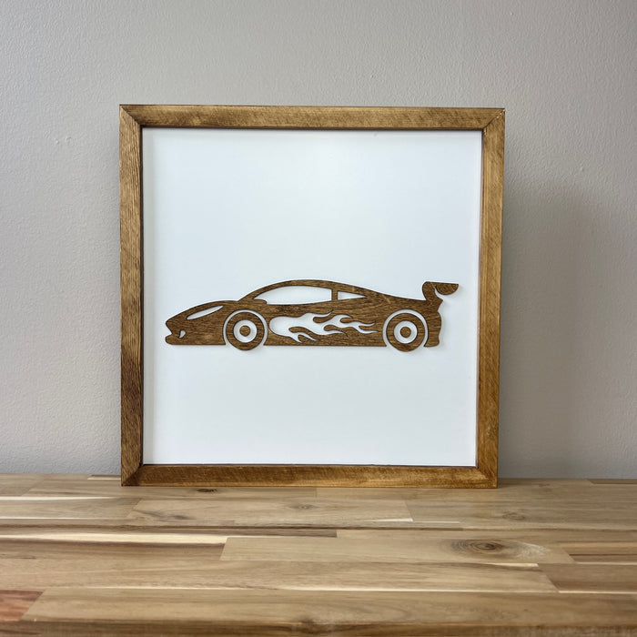 Race Car | Race Car Room Decor | Race Car Toddler Room | Toddler Race Car Room | Race Car Nursery