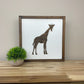 Animal Sign | 14x14 inch Wood Sign | Animal Nursery