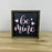 Black Valentine's Mini Signs | Tier Tray Decor