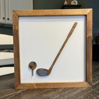 Sports Sign | 14x14 inch Wood Sign