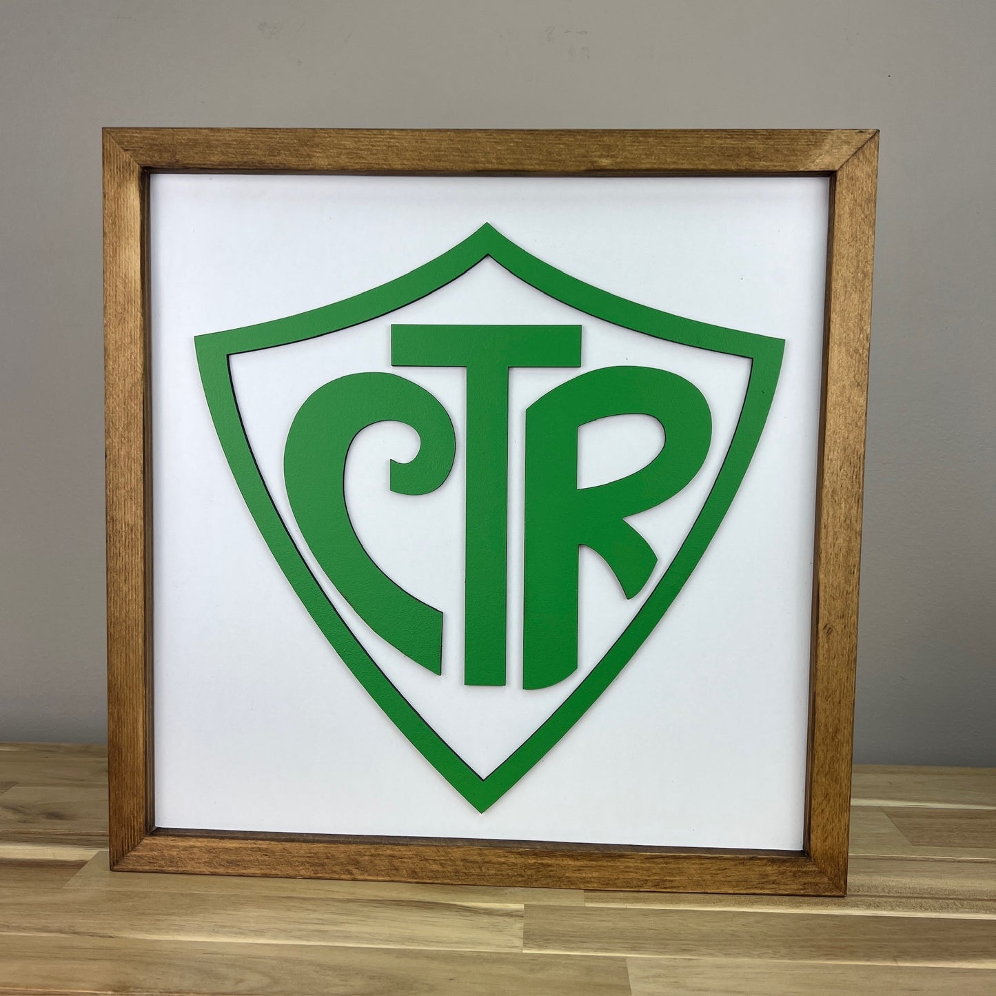 CTR Sign | Choose the Right Sign | Baptism Gift | LDS Gift