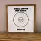Personalized Wrestling Coach Sign