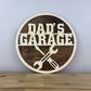 Dad's Garage Sign | Laser-cut Wood Sign