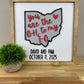 Personalized You are the O-H to my I-O | Ohio Sign
