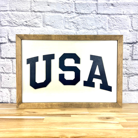 USA | 11x16 inch Wood Sign