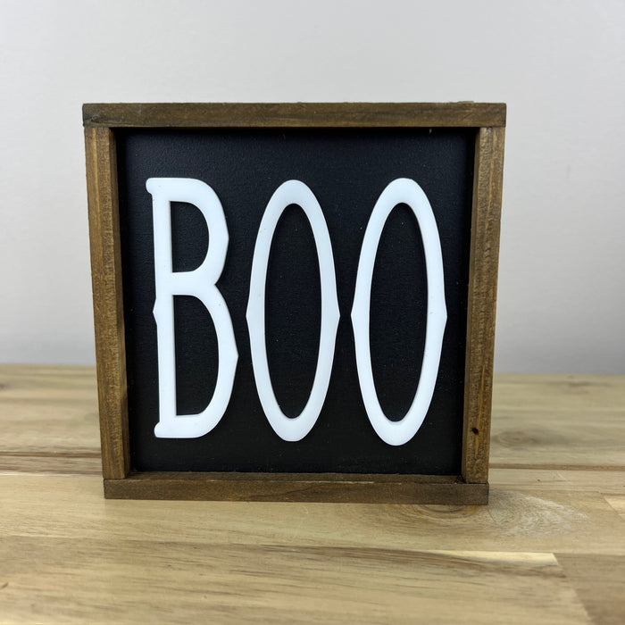 Halloween Mini Sign | Black Background