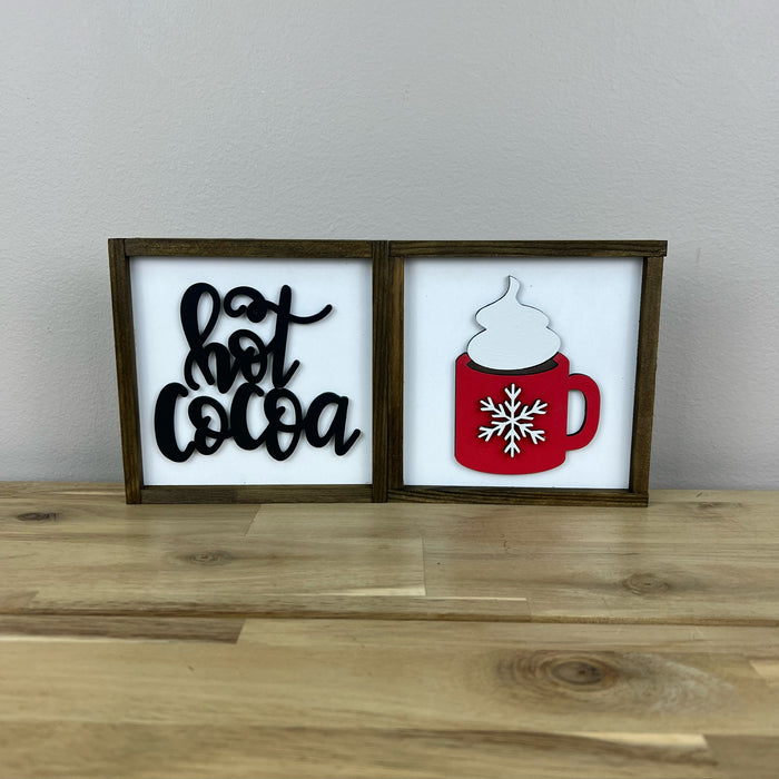 Hot Cocoa Mini Sign BUNDLE