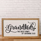 Grandkids: The Best Part of Getting Old | 11x21 inch 3D Wood Framed Sign