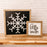 Big Snowflake Sign | Wood Sign | Winter Sign