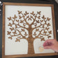 Personalized Family Tree Sign | 16x16 inch