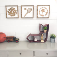 Sports Sign | 14x14 inch Wood Sign
