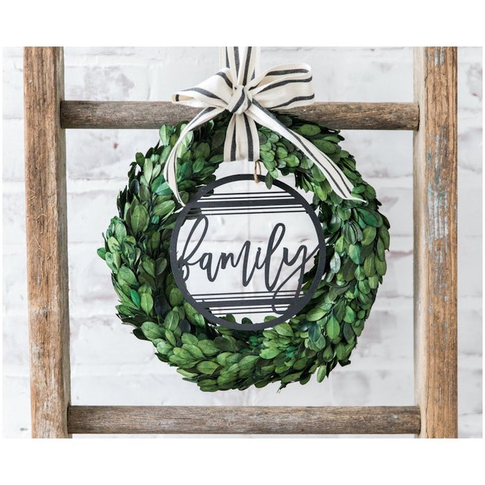 6” Farmhouse Wreath Insert