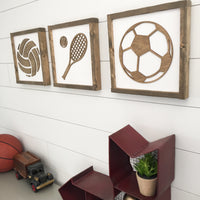 Sports Sign | 14x14 inch Wood Sign
