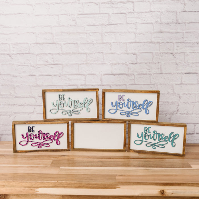 Craft Kit - 5 Mini Signs