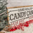 Hand Rolled Candy Canes Sign – 13x35 Inches – Black & Red Lettering – Christmas Wood Decor