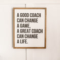 Coach Quote Sign | 17x21 Wood Sign | Coach Gift – The Handmade Sign Co.