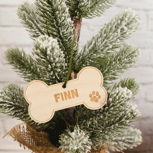 Personalized Dog Christmas Ornament