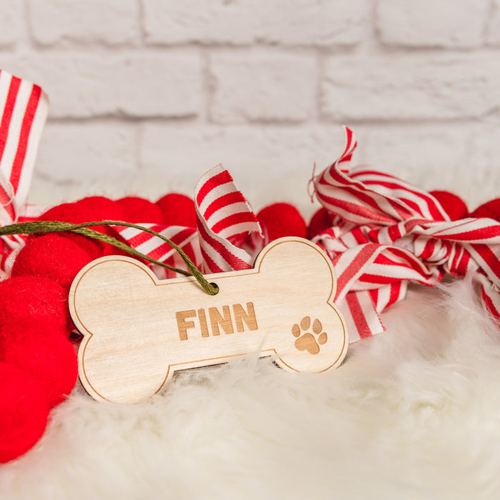 Personalized Dog Christmas Ornament