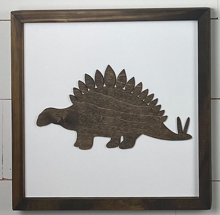 SALE Dinosaur Wood Sign | 14 inch Dinosaur Sign