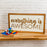 SALE Everything is Awesome | 11x21 inch Wood Sign