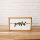 Grateful Tiered Tray Sign