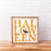 Halloween with Bat | 14x14 inch Wood Sign