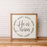 He Is Risen Wreath Sign | 16x16 inch Wood Sign