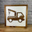 Construction Truck | 11x11 inch Wood Sign | Construction Room Decor