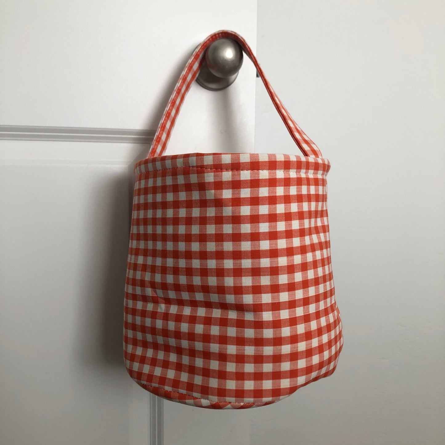 Halloween Gingham Trick-or-Treat Bag