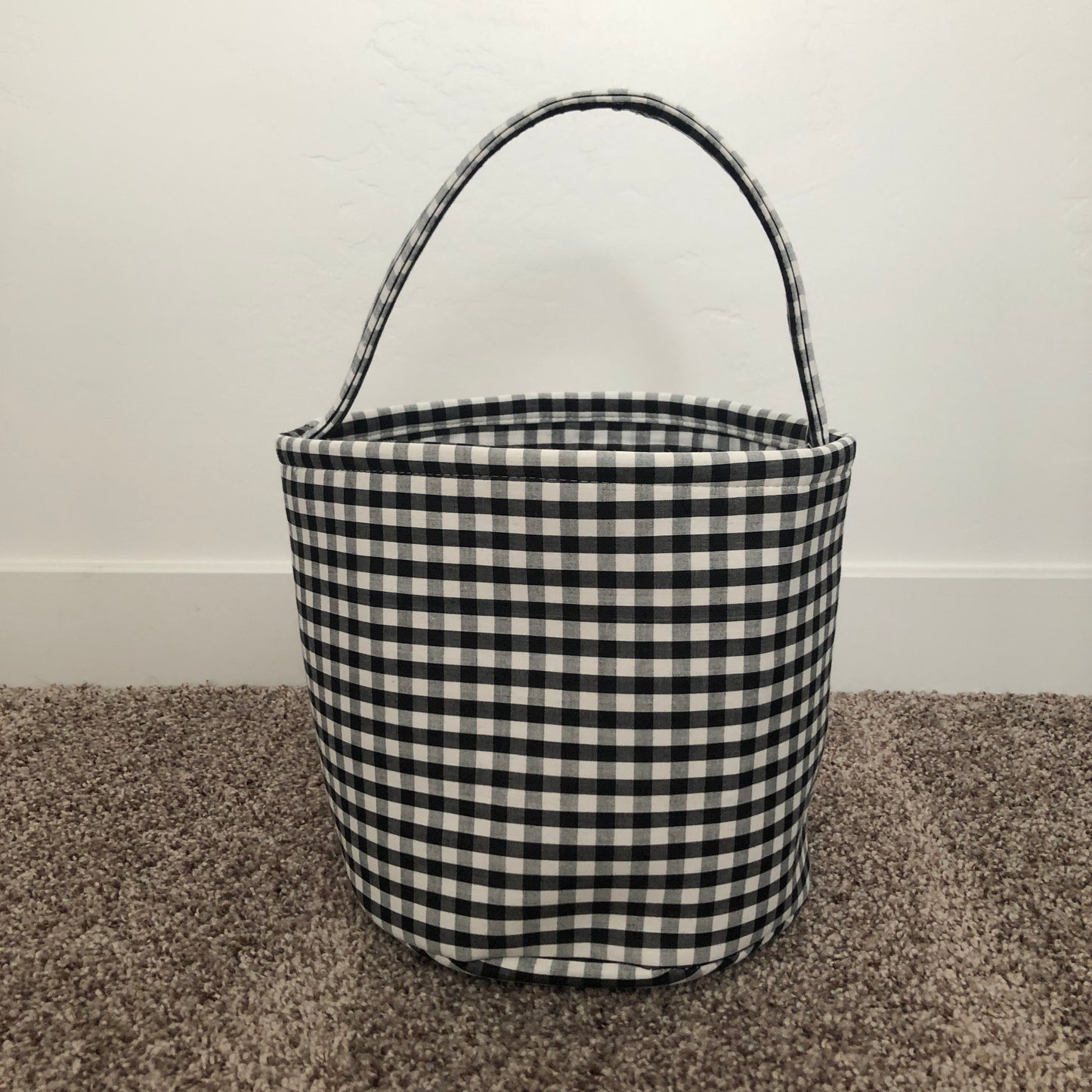 Halloween Gingham Trick-or-Treat Bag