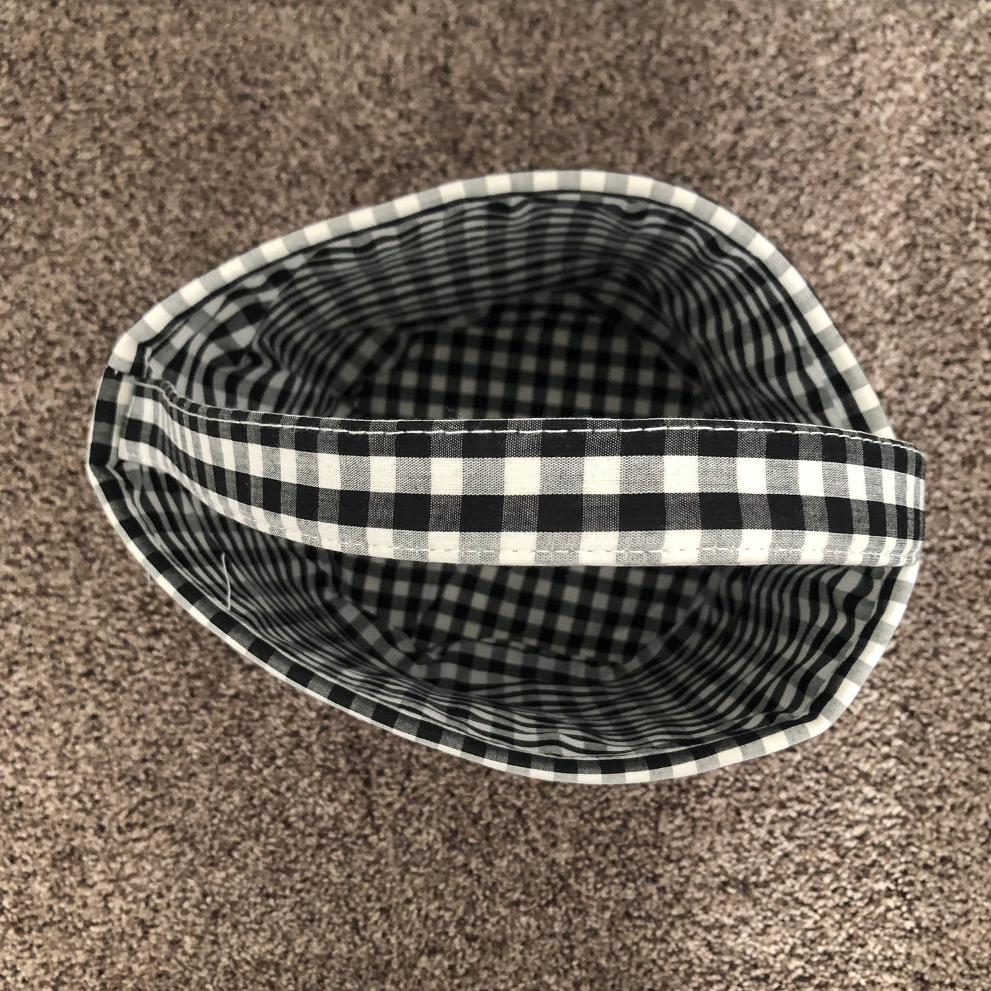 Halloween Gingham Trick-or-Treat Bag