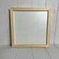 WHOLESALE: 8x8 inch Unstained Wood Frames with Removable Backs