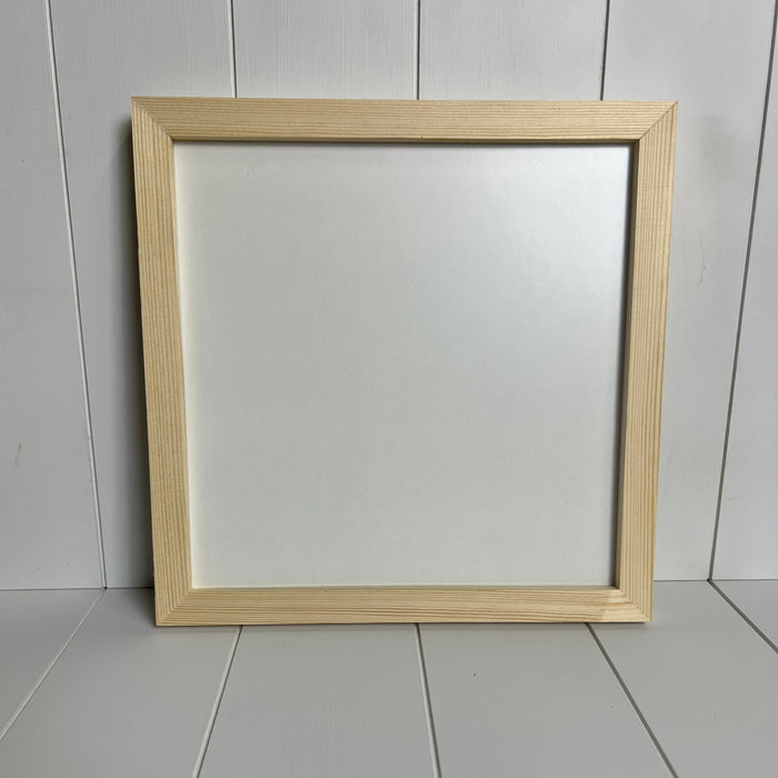 WHOLESALE: 16x16 inch Unstained Wood Frames with Removable Backs