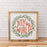 Joy to the World Wreath Sign – 14x14 Inches – 3D Laser-Cut Design – Weathered Walnut Frame