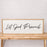 Let God Prevail | 13x35 inch Wood Sign