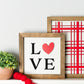 Love | 8x8 inch Wood Sign