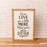 Let Me Love You a Little More | 11x16 inch Wood Sign | Nursery Sign