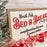 North Pole Bed & Breakfast Sign – 13x35 Inches – Black & Red Lettering – Wood Framed Christmas Decor