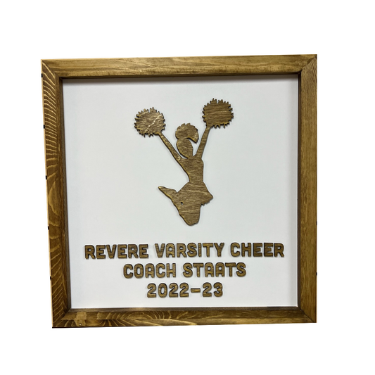 CUSTOM Coach Gift | 16x16 inch Sign