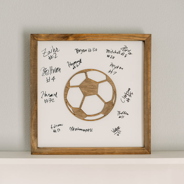 Write-On Coach Appreciation Sign | Coach Gift from Team