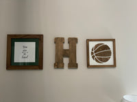 Sports Sign | 16x16 inch Wood Sign