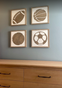 Sports Sign | 16x16 inch Wood Sign