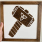 Superhero Wall Art | 14x14 inch Wood Sign | Super Hero Wall Art | Superhero Gallery Wall