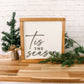 Tis the Season | 11x11 inch Wood Sign