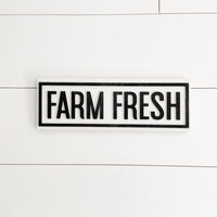 12” Farmhouse Word Signs