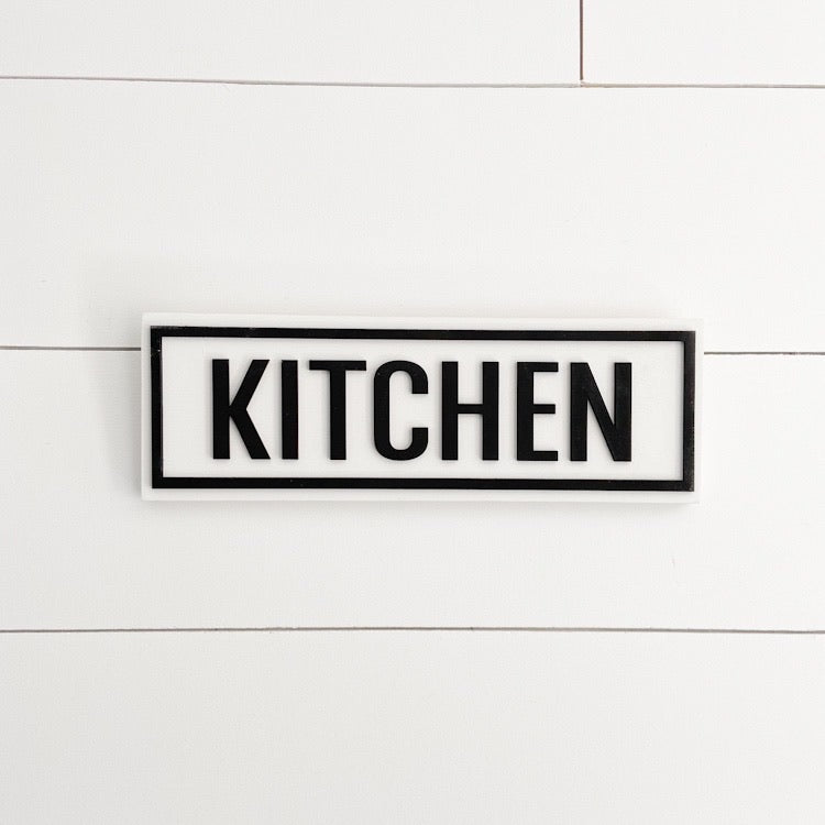 12” Farmhouse Word Signs