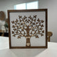 Personalized Family Tree Sign | 21x21 inch