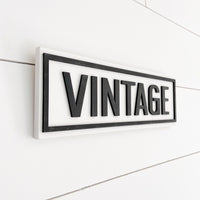 12” Farmhouse Word Signs
