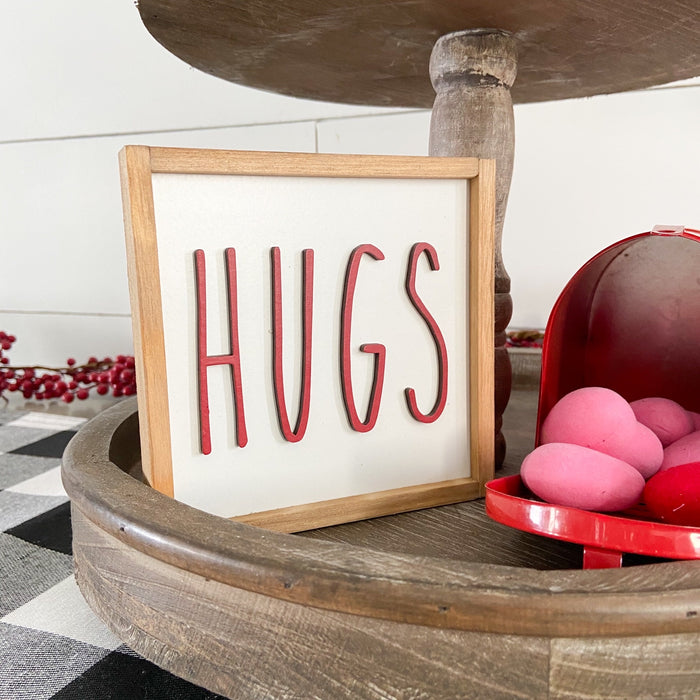 Valentine's Mini Signs | Tier Tray Decor