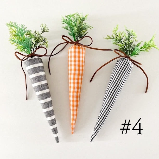 Fabric Carrots